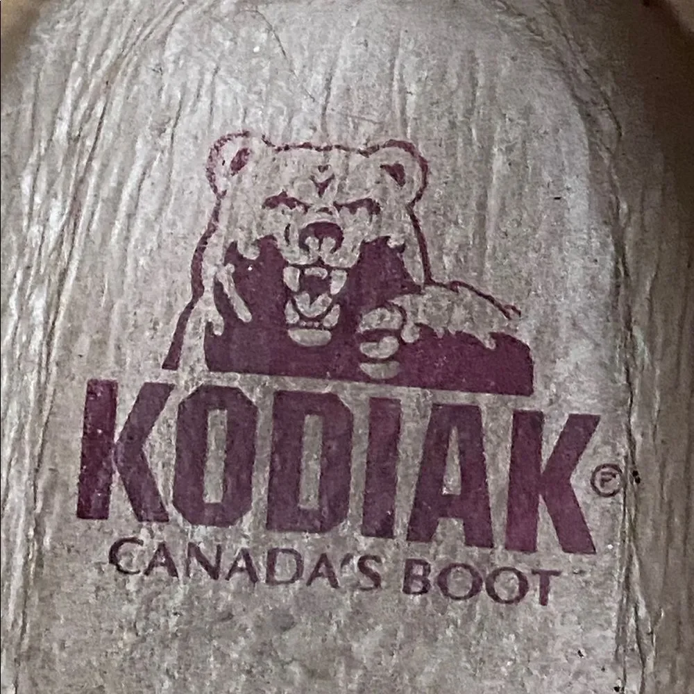 Kodiak Surrey II Waterproof Leather Boot Men US Sz 7/ Women 8.5 Combat Lace-up